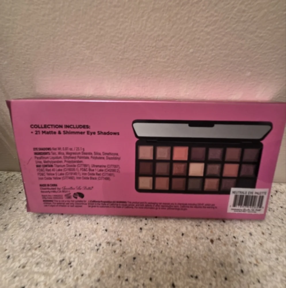🦋2/$30! Beauty Gems Neutrals Palette 21-Piece Eye Shadow Kit w/Mirror NIP